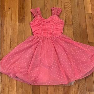Pink dress costume. Medium/intermediate child.